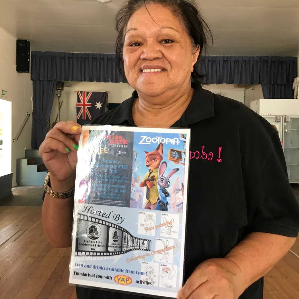 Lu Phillips from CCR&F invites families to come along to the free movie on February 10