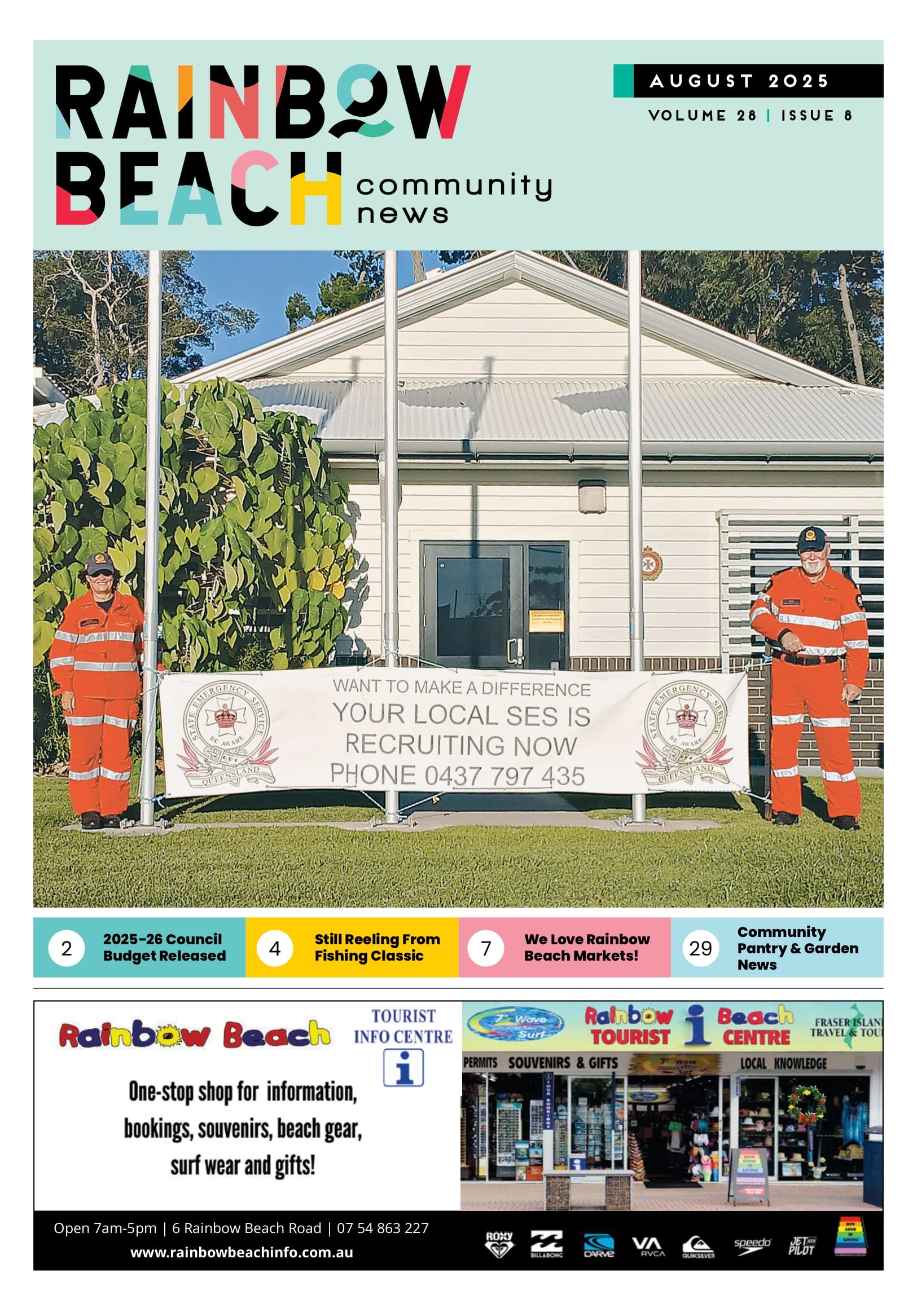 Rainbow Beach Community News August 2025  post
                                image