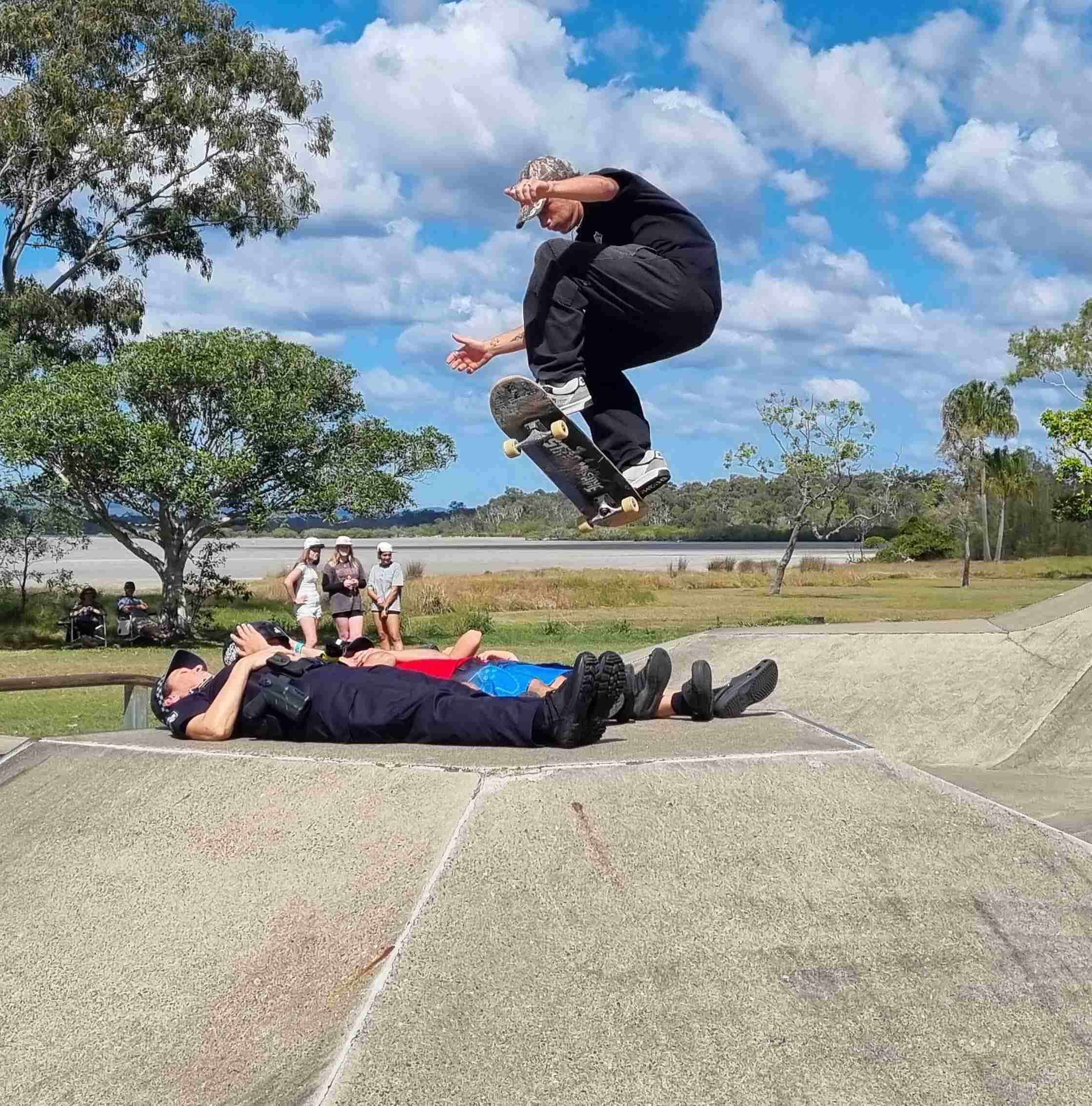 Skating over doubts, fears, friends - and a cop!
