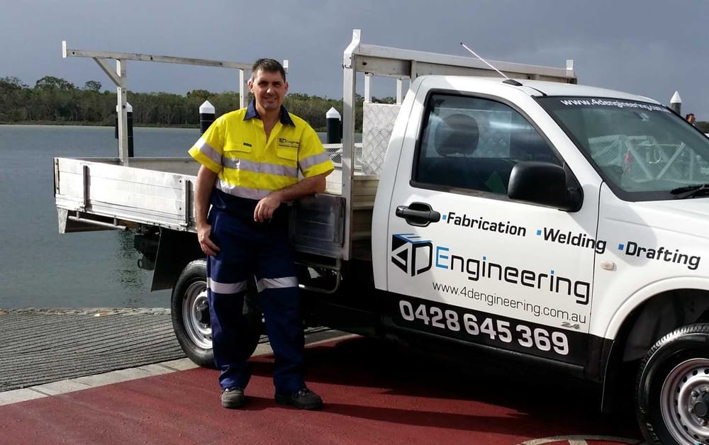Russell fabricates a new business post image