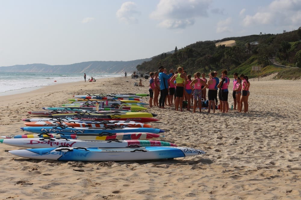 Clint Robinson enjoys Rainbow Beach post image