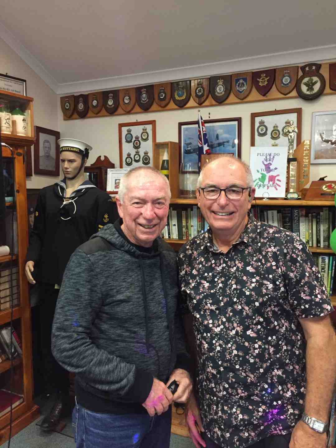 Former Wickety Wak Drummer Visits Tin Can Bay RSL post image