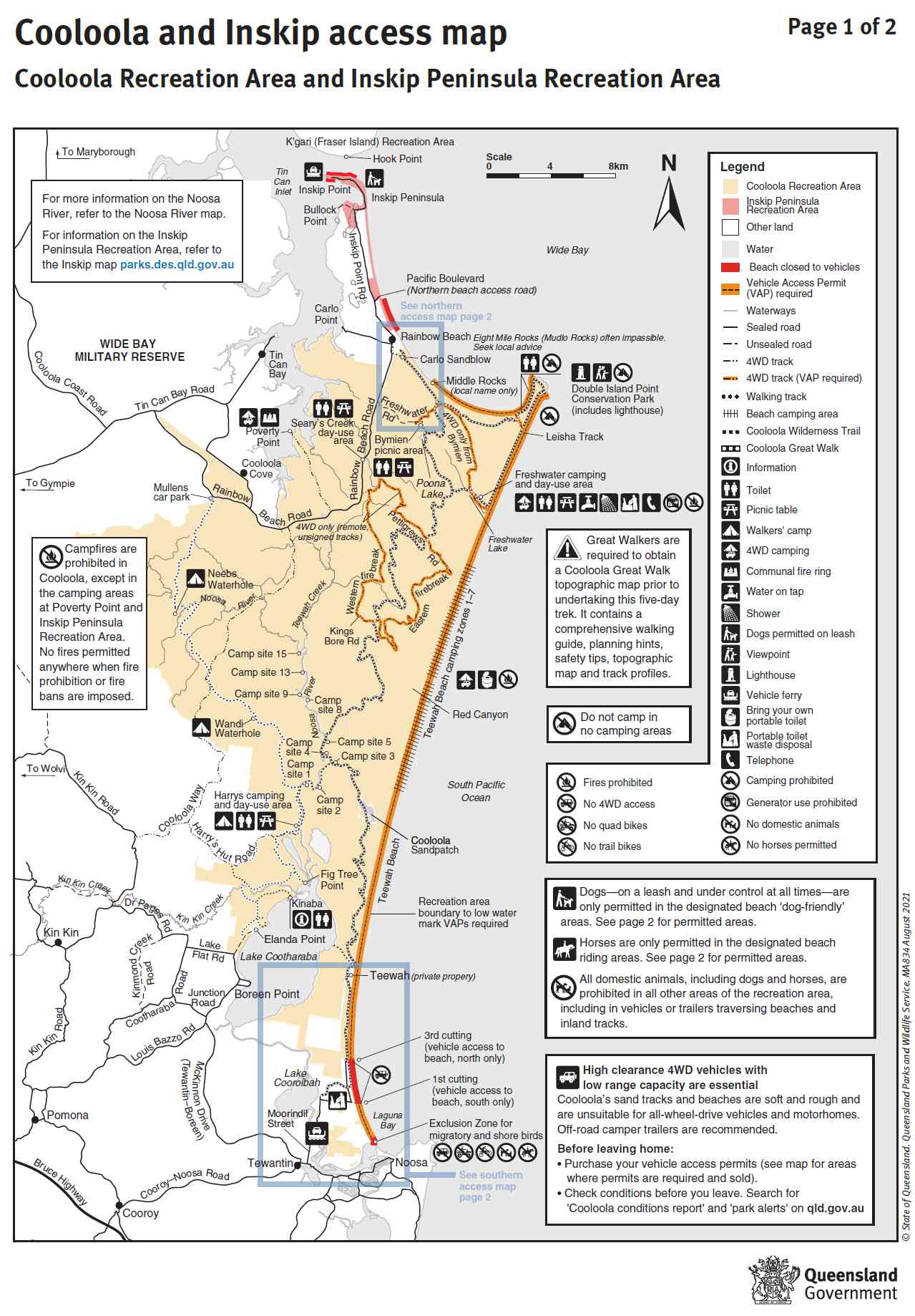 Cooloola Wilderness Trail Closed post image