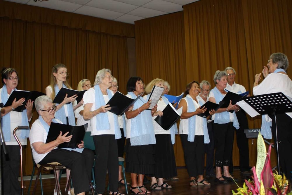 Coolabay Choir perform at the Flower Show post image