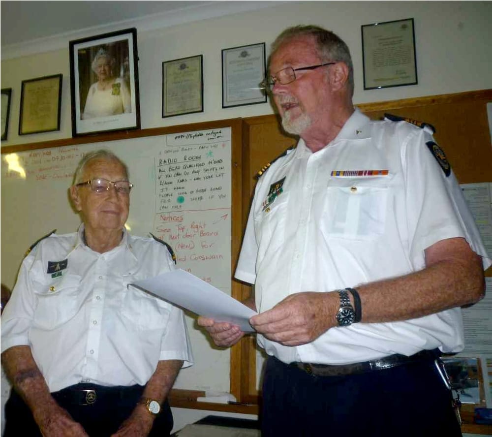 Coastguard member turns 90! post image