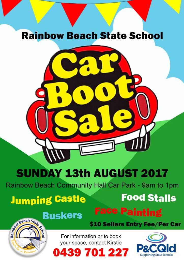 Fun for all at the P&C Car Boot Sale post image