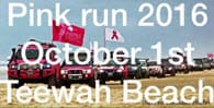 Pink Run for Breast Cancer countdown on post image