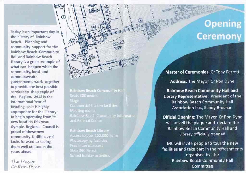Rainbow Beach Community Centre Hall Turns Ten! post image