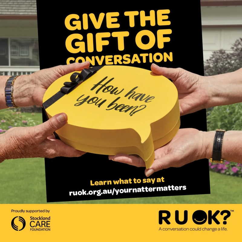 Don’t let it be a silent night – ‘Give the Gift of Conversation’ post image