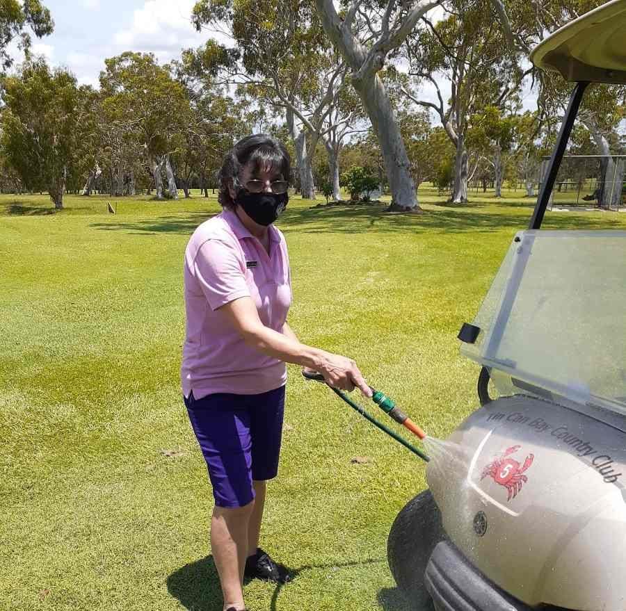 Golf club back in the swing post image