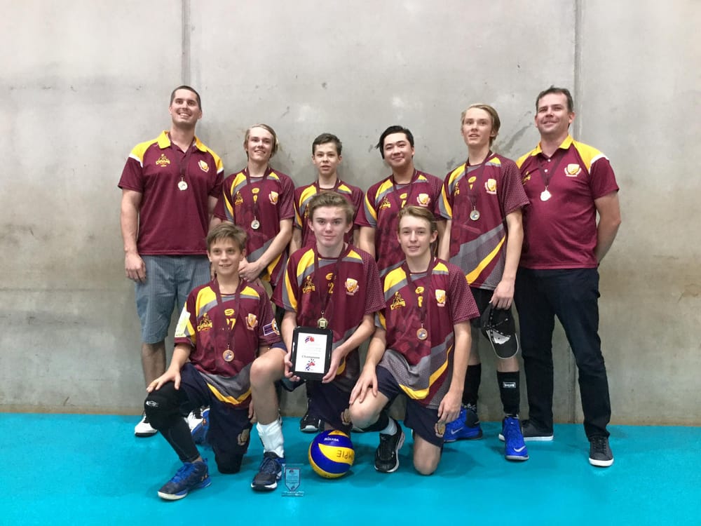 Boys victorious in volleyball post image