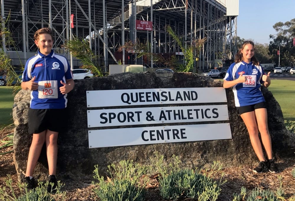 Little Athletics duo make the coast proud at state level post image