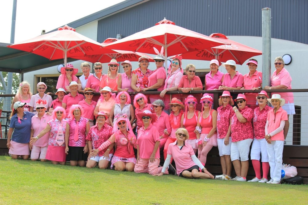 Tin Can Bay Golf Ladies turn pink for the McGrath Foundation post image