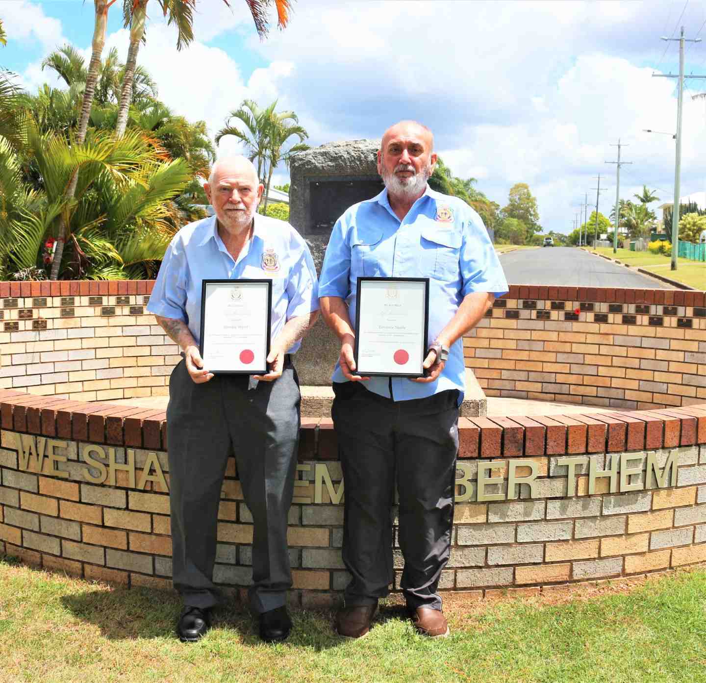 Congratulations Terry and Stan post image