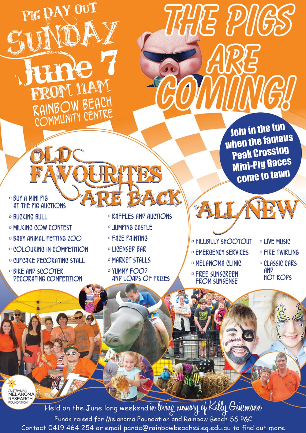 It's almost time for the Rainbow Beach Pig Day Out post image