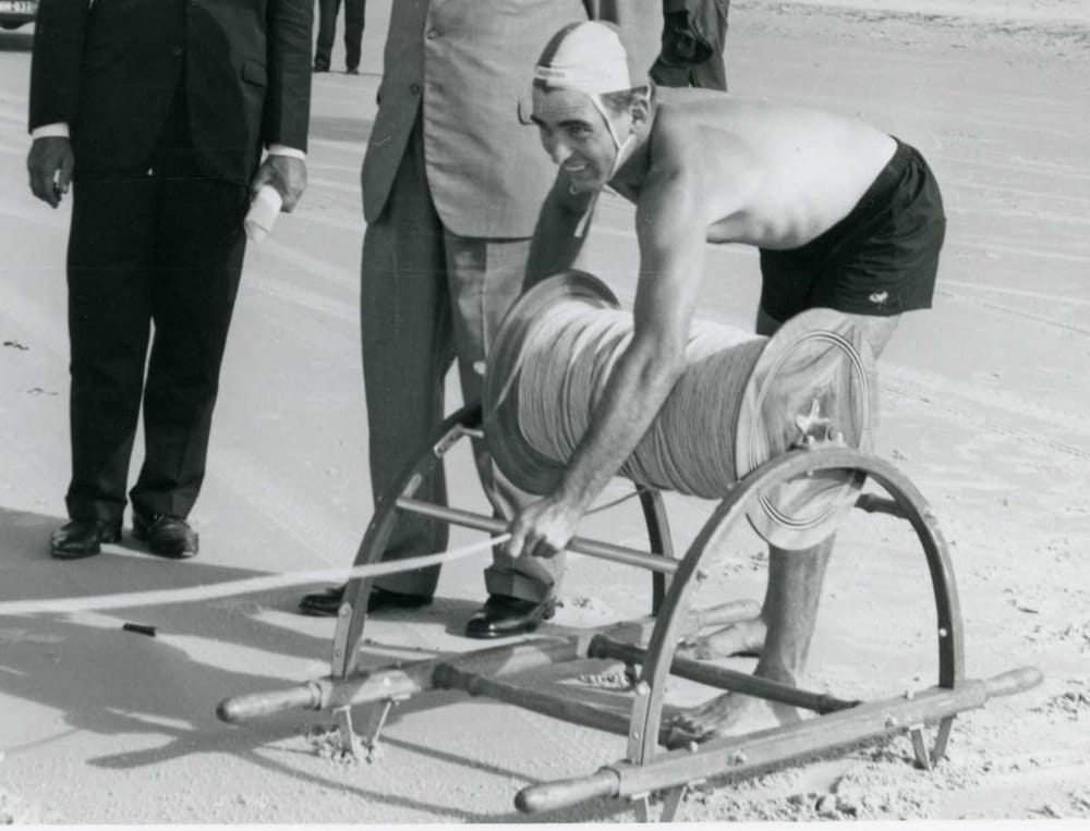 "Do you remember when......... surf rescue involved using the life saving reel?" post image