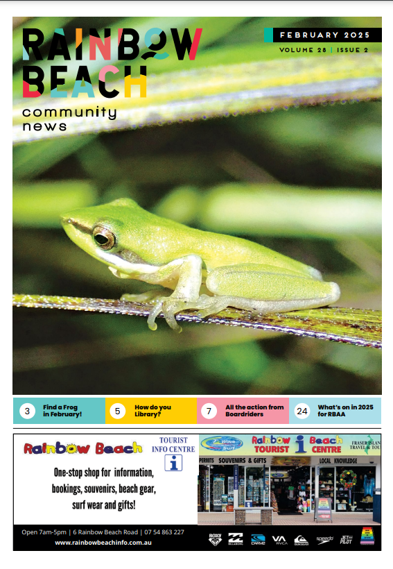 Rainbow Beach Community News February 2025 post image