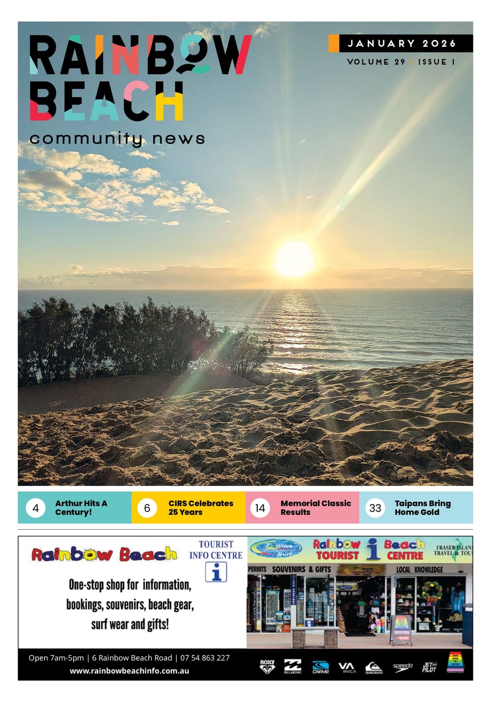 Rainbow Beach Community News January 2026 post image