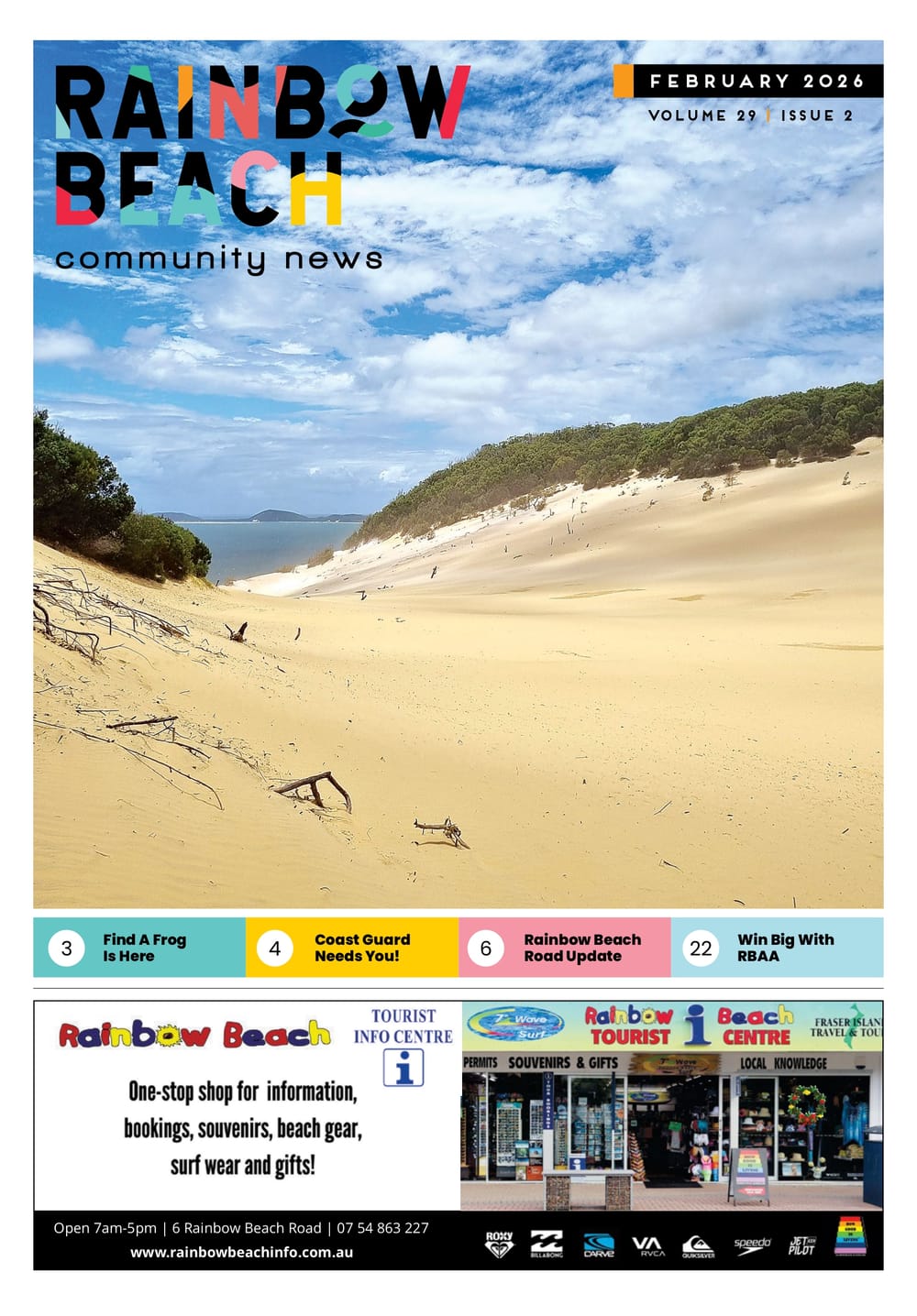 Rainbow Beach Community News February 2026 post image