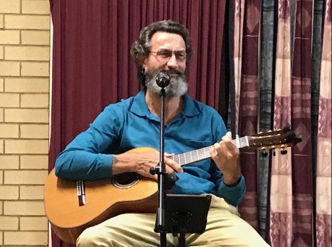 We welcome back Neil who never disappoints with his droll sense of humour and appropriate words to songs! He really is a firm