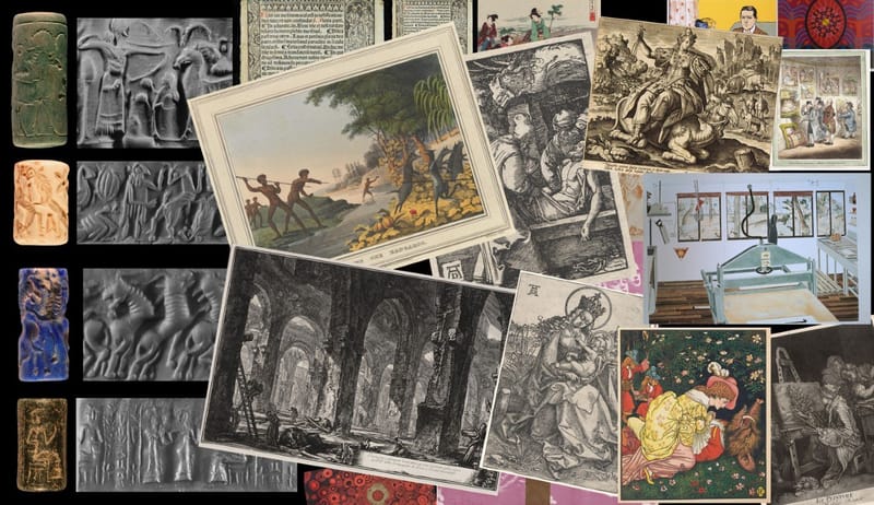 Prints from acknowledged artists throughout history will be on view at the Gallery exhibition