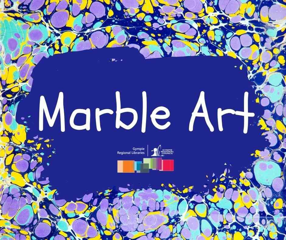 Marble Art at Gympie Library