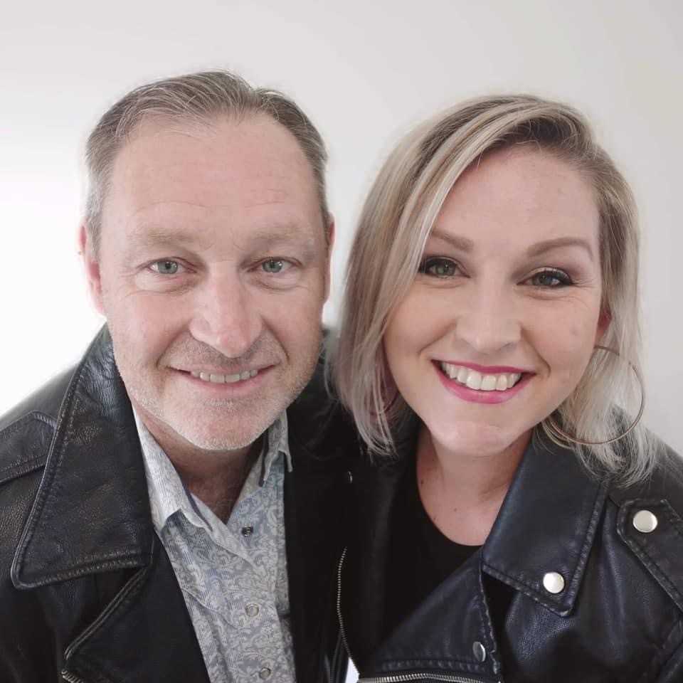 Doug Mather with his wife Kate