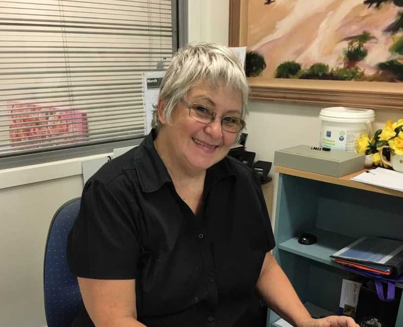 New CIRS office volunteer Vicki-Lynne Eadie