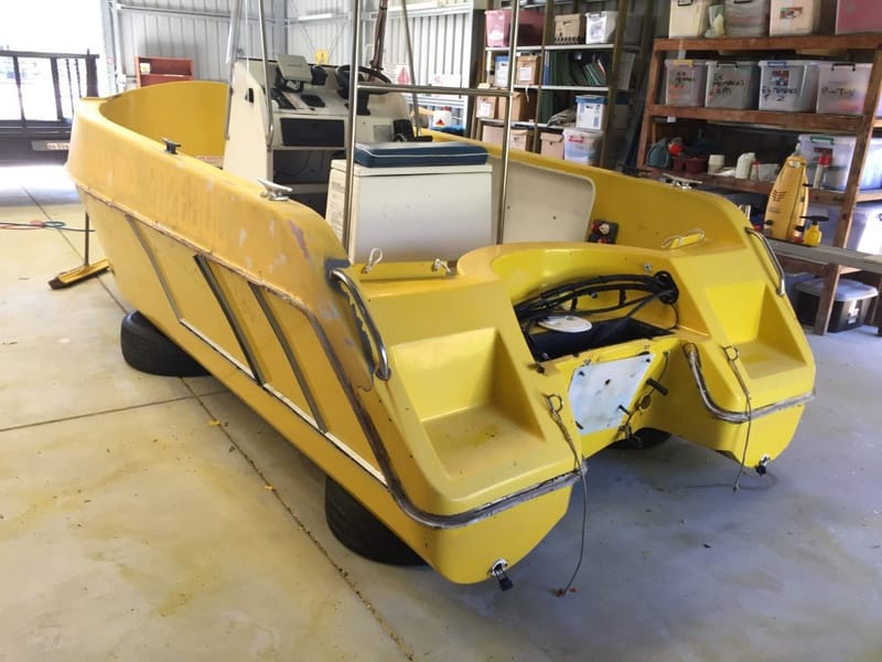 Coast Guard are undertaking a full cosmetic refurbishment of their smallest vessel, Rescue 1