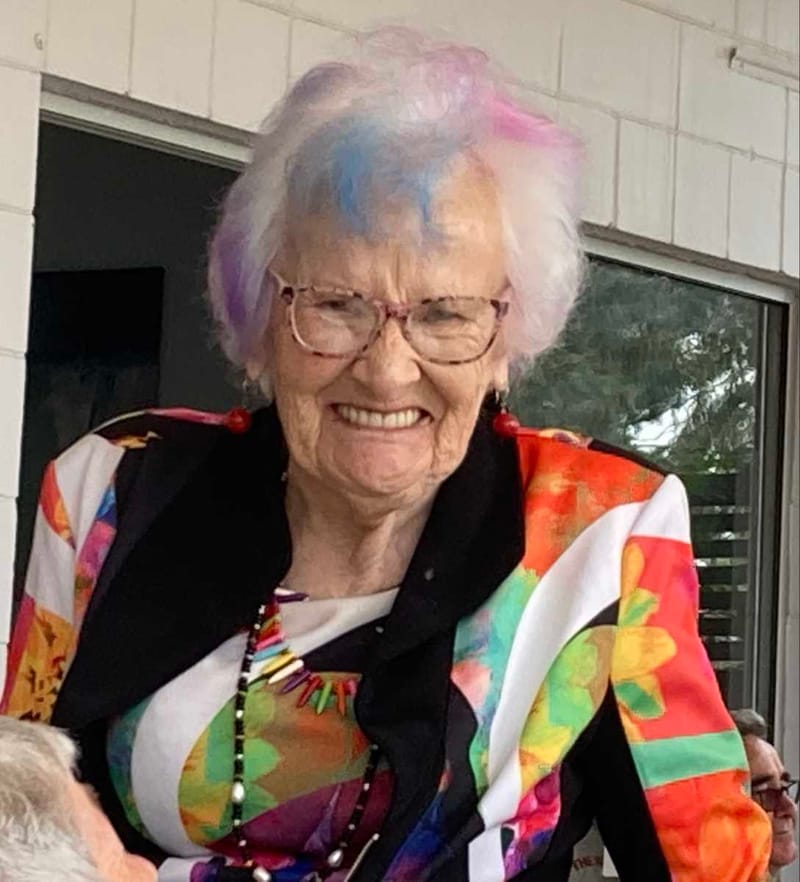 Della at our morning tea held at Temptations