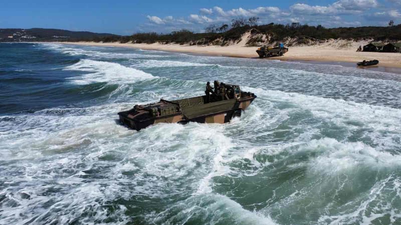 Defence 2022 - Keep an eye out for a Surfing Penguin (LARC V military vehicle) in late August