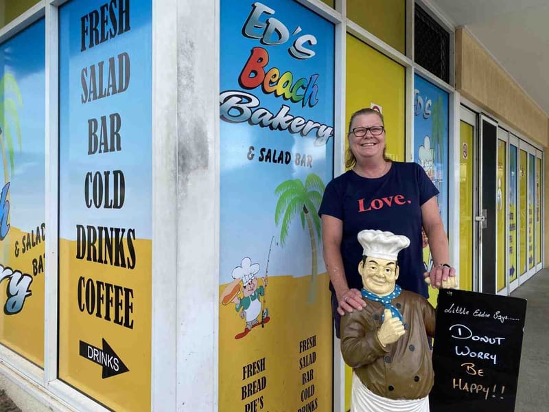 Sharon Parker says goodbye to Little Eddie and Ed’s Beach Bakery!
