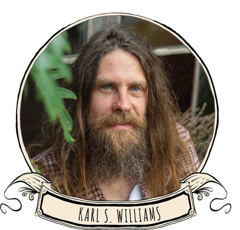 Karl S. Williams, singer, songwriter, multi-instrumentalist, visual artist and poet will perform at the 2020 Festival of Smal