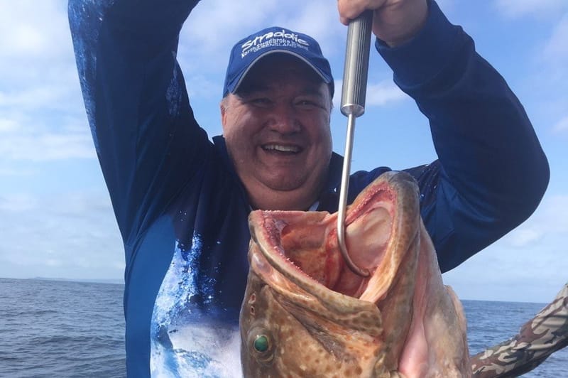 Shane was happy with his biggest cod landed while fishing on Baitrunner