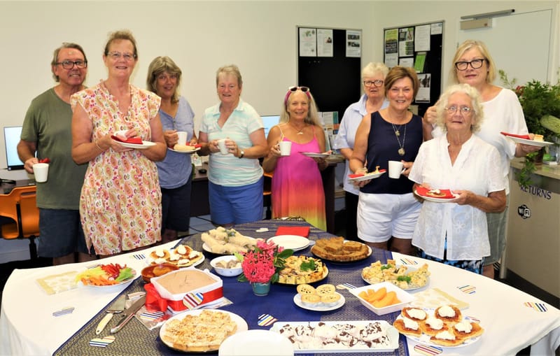 Library Lovers Day was held last month at the Rainbow Beach Library with a lot of work done to make it a lovely event by Caro
