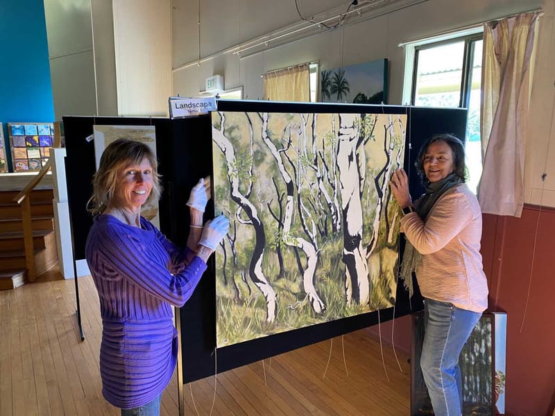 Mary Valley Art Festival - Lyn Hughes &amp; Heinke Butt