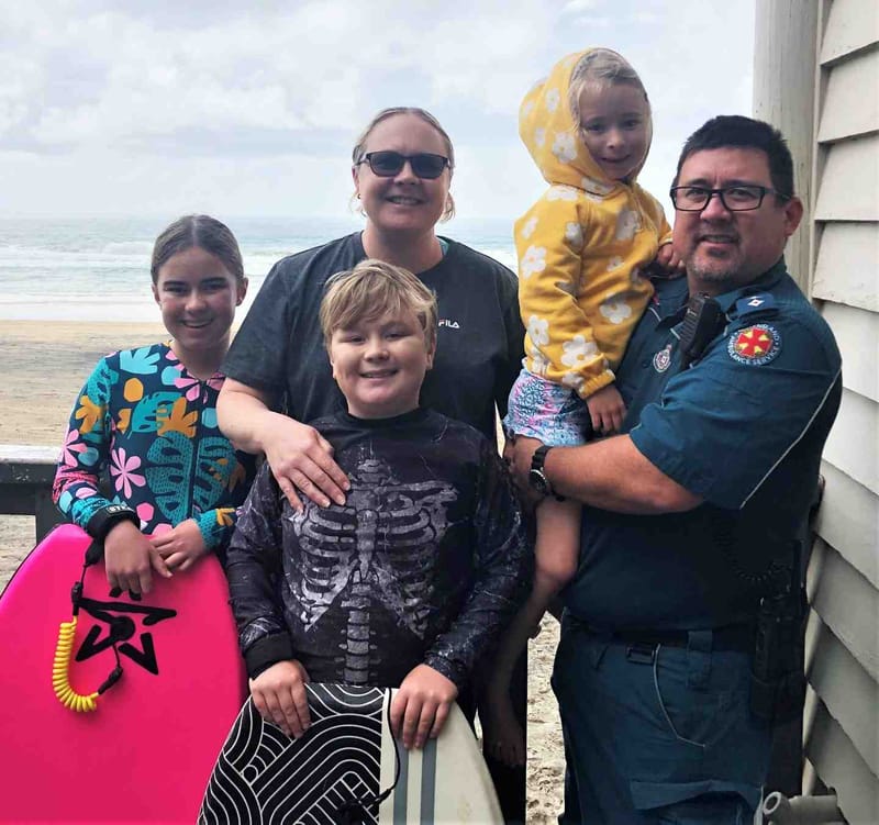 Meet the new Officer in Charge of the Rainbow Beach Ambulance Station and the new Police Officer for Tin Can Bay and their fa