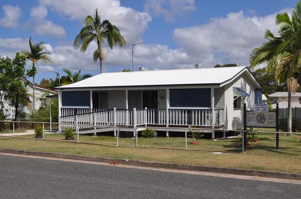 The QCWA cottage which is available to rent for anyone visiting Tin Can Bay