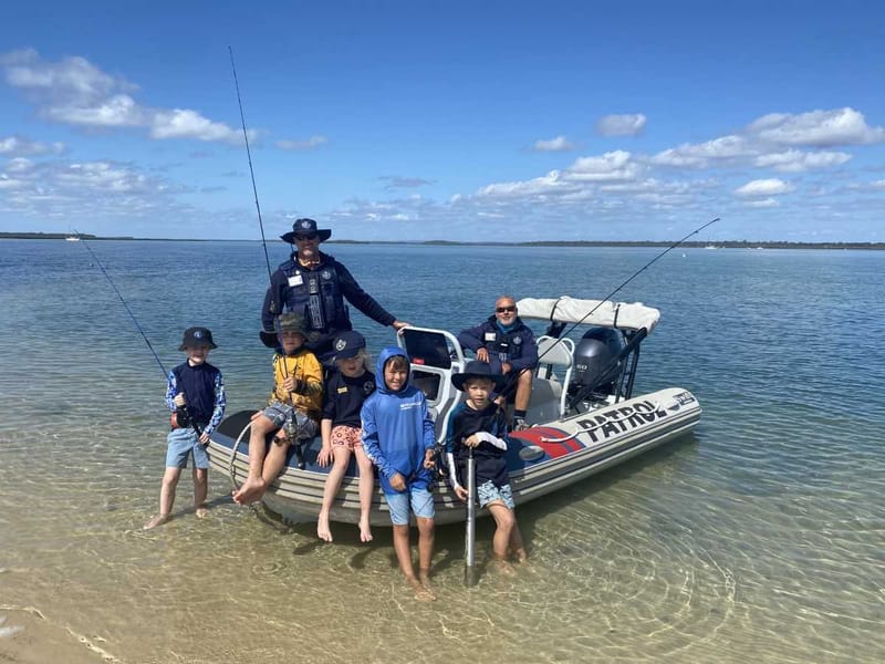 RBAA - Fisheries Queensland kindly stopped by to chat to the excited kids