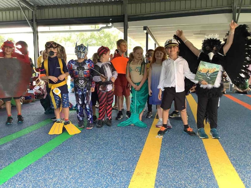Our recent dress-up parade was the highlight of the week-long Annual Book Fair that saw students and staff go to amazing leng