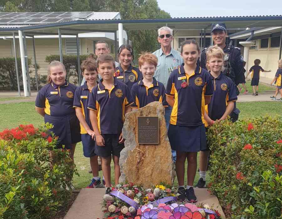 Our school Anzac service