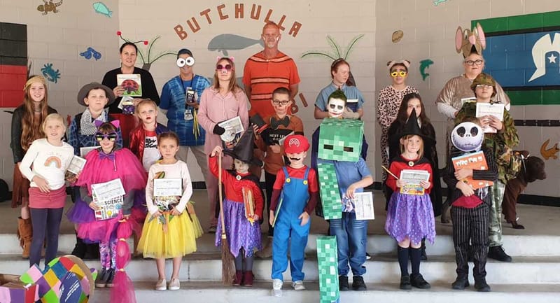 Tin Can Bay State School - Book Week winners