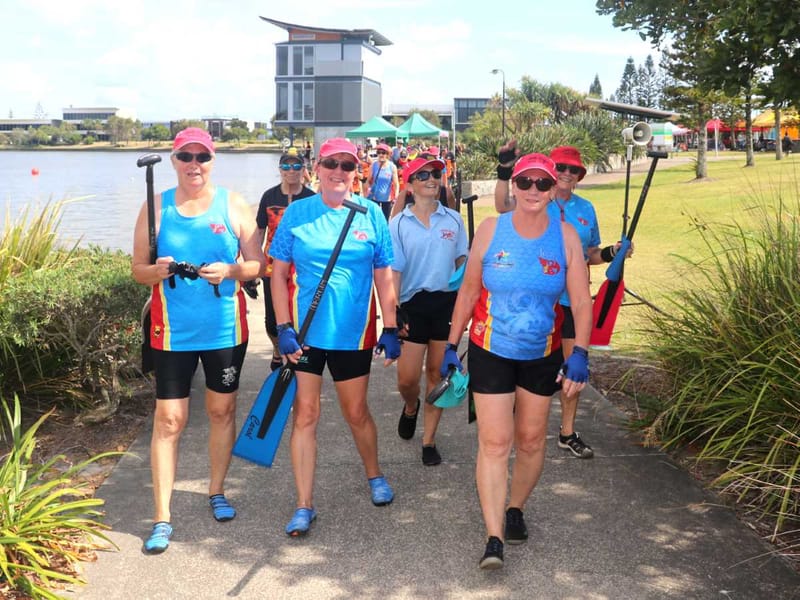 CDBC Dragons Race Completed Lake Kawana November 2022