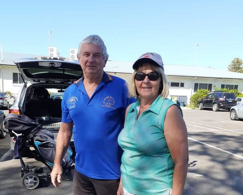 Russell and Nadia Engler ready to play social practice golf